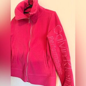 Calvin Klein Performance Hot Pink Jacket